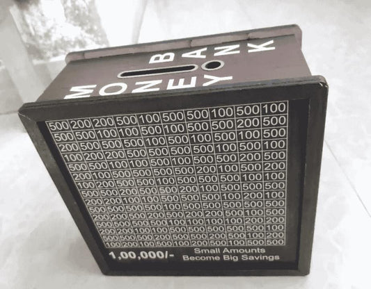 Savings Challenge Piggy Bank